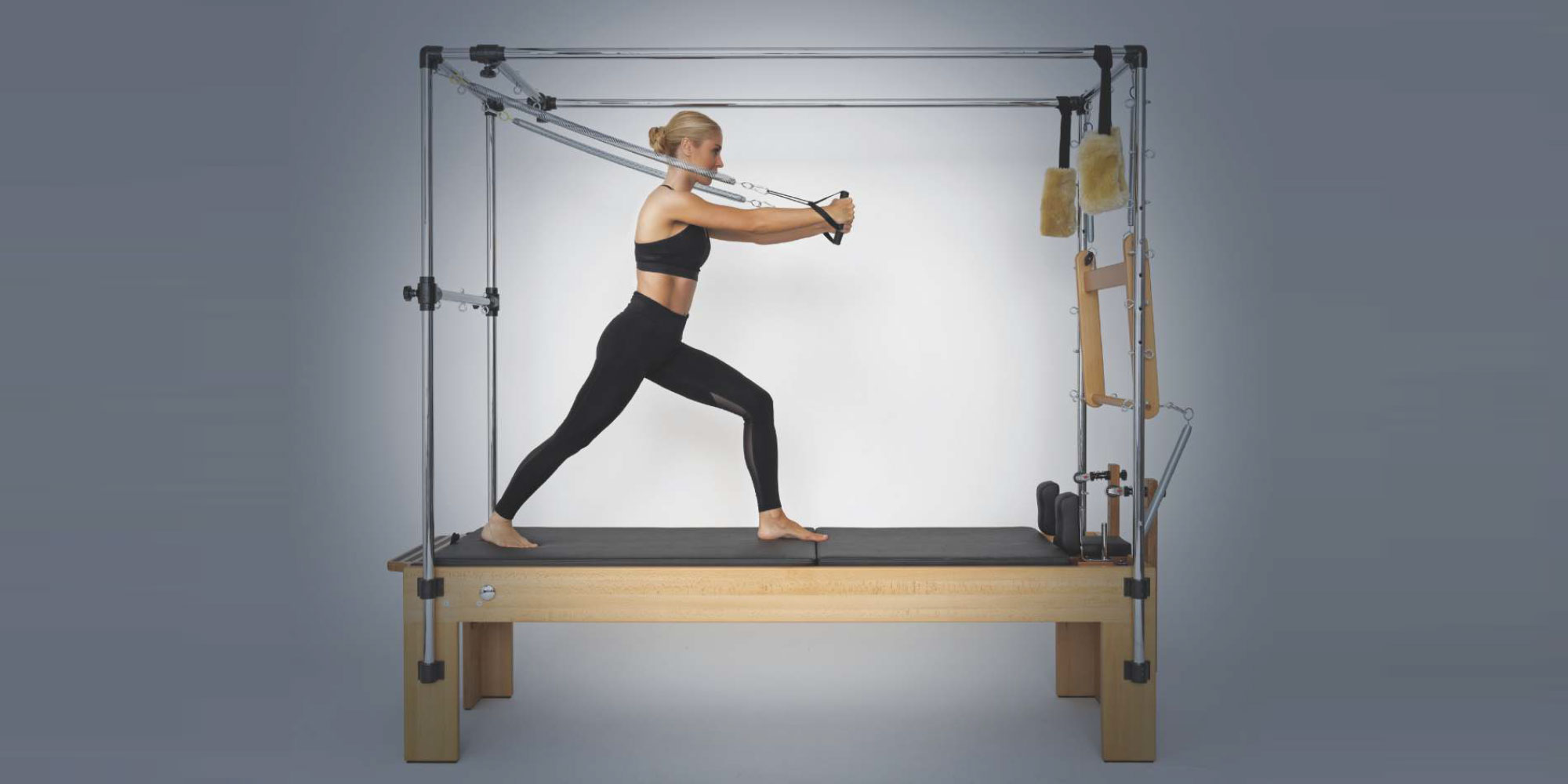 Pilates Reformer Machine Foldable Gym - Sports & Fitness > Pilates Toning &  Yoga